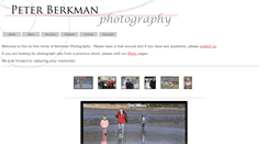 Desktop Screenshot of berkmanphotography.com