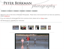Tablet Screenshot of berkmanphotography.com